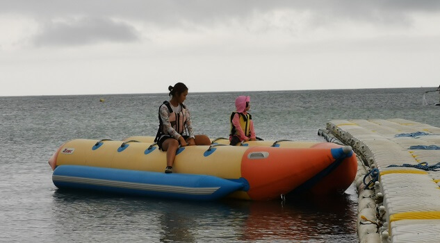 フサキビーチリゾートのドラゴンボート
